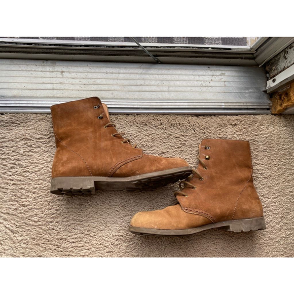 Vintage Nine West Soft Leather Suede Boots - Picture 1 of 13